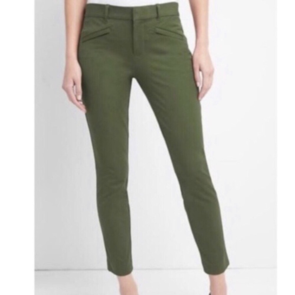 GAP Olive Green Skinny Ankle Pants - Size 2